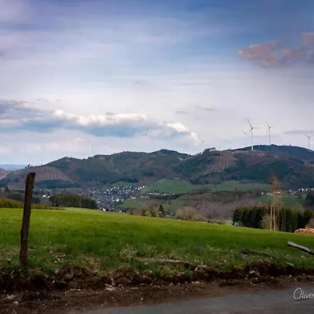 In Sauerland Nahe Winterberg Skifahren Schmallenberg