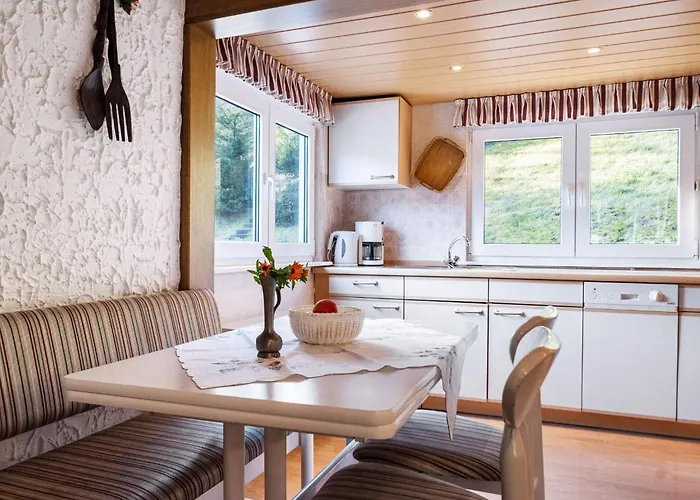 In Sauerland Nahe Winterberg Skifahren