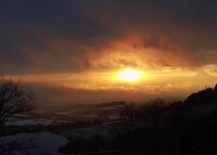 In Sauerland Nahe Winterberg Skifahren シュマレンベルク