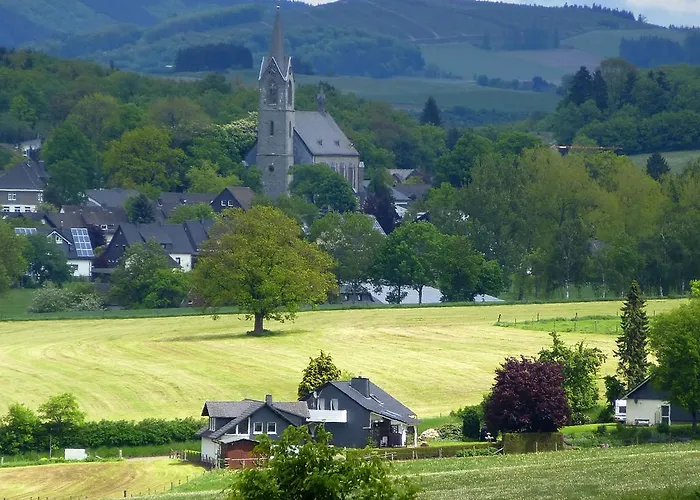 In Sauerland Nahe Winterberg Skifahren 펜션