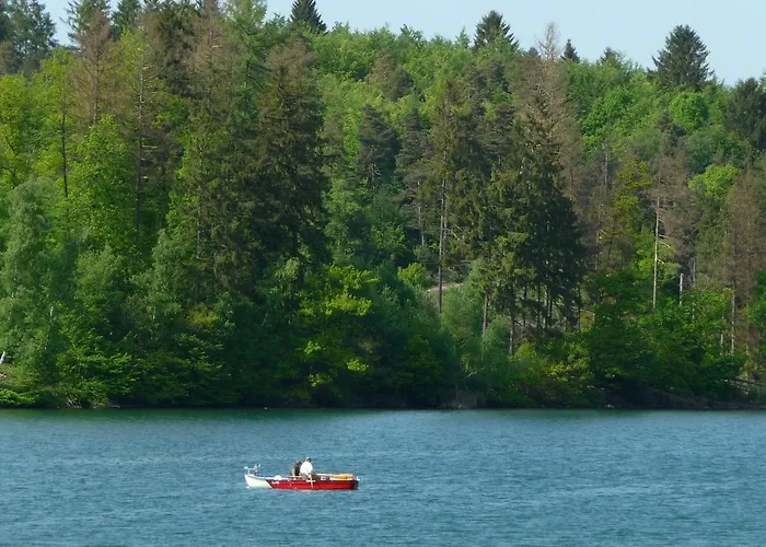 In Sauerland Nahe Winterberg Skifahren